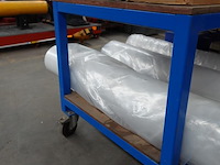 Verrijdbare werktafel (+-80x200, 80 hoog) - afbeelding 2 van  4