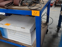 Verrijdbare werktafel (+-80x200, 80 hoog) - afbeelding 4 van  4