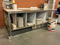 Verrijdbare werktafel (3x) - afbeelding 2 van  4