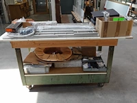 Verrijdbare werktafel + inhoud deurbeslag - afbeelding 8 van  14