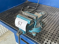 Verrijdbare werktafel met afzuigsysteem - afbeelding 3 van  6