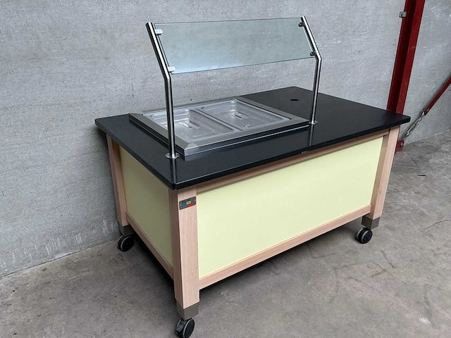 Verrijdbare werktafel uitgifte tafel - afbeelding 1 van  9