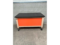 Verrijdbare werktafel uitgifte tafel - afbeelding 2 van  6