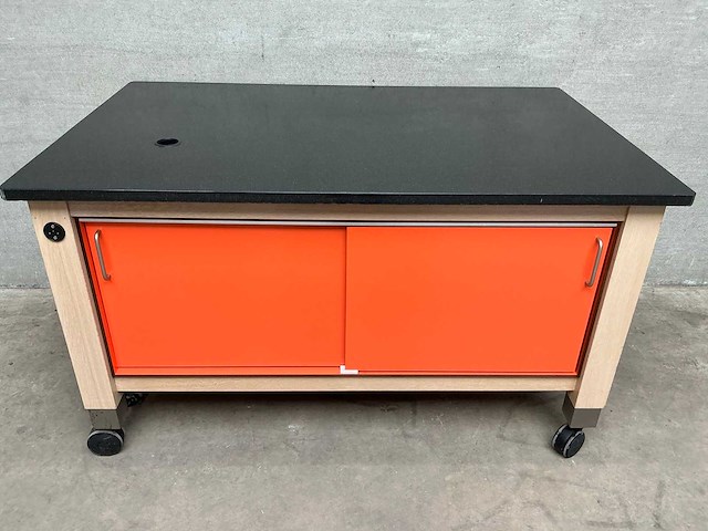 Verrijdbare werktafel uitgifte tafel - afbeelding 4 van  6