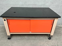 Verrijdbare werktafel uitgifte tafel - afbeelding 4 van  6