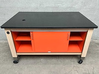 Verrijdbare werktafel uitgifte tafel - afbeelding 5 van  6