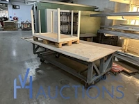 Verrijdbare werktafel