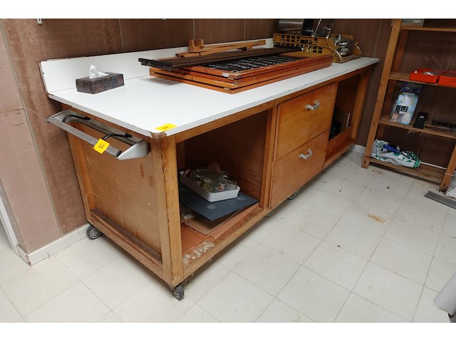 Verrijdbare werktafel - afbeelding 2 van  2