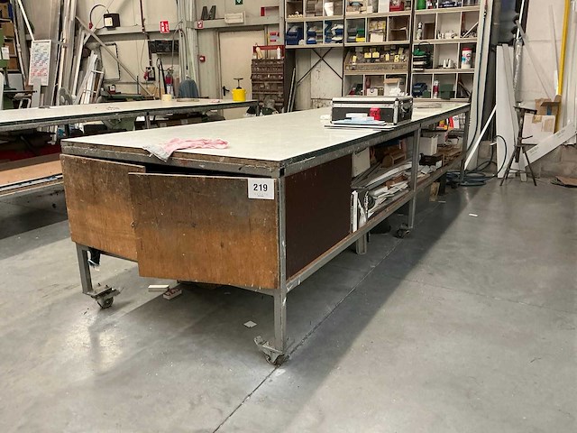 Verrijdbare werktafel - afbeelding 1 van  9