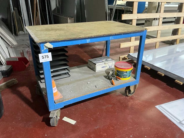 Verrijdbare werktafel - afbeelding 1 van  3