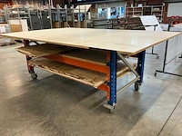Verrijdbare werktafel