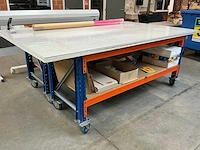 Verrijdbare werktafel