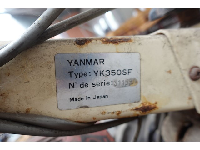 Verrijdbare werktuigmachine yanmar - afbeelding 8 van  9