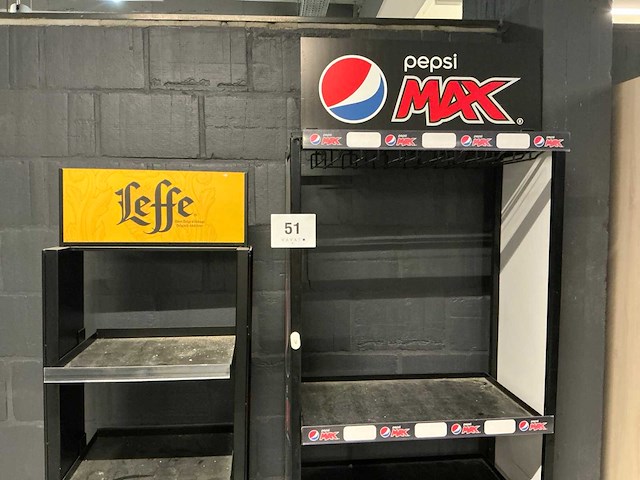 Verrijdbare winkel display (2x) - afbeelding 1 van  5