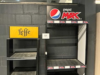 Verrijdbare winkel display (2x)