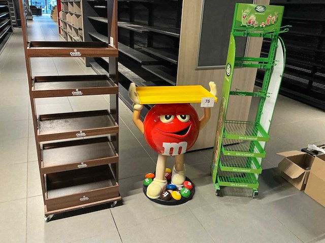Verrijdbare winkel display (3x) - afbeelding 2 van  5