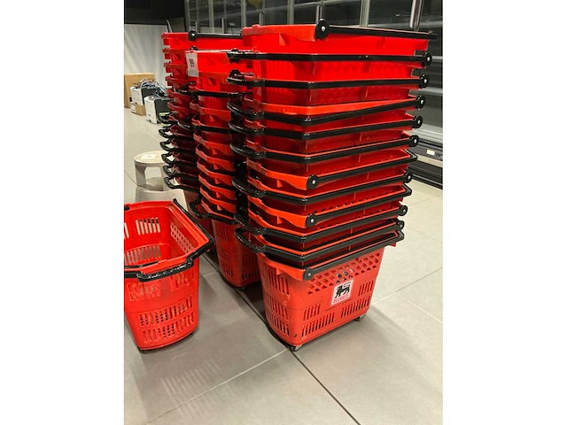 Verrijdbare winkelmandjes (33x) - afbeelding 4 van  4