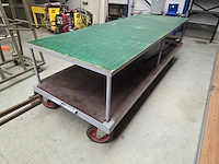 Verrijdbare zware tafel nn