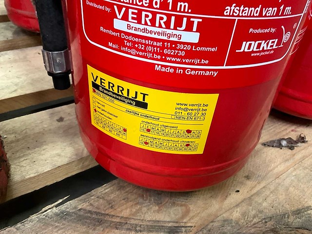 Verrijt poedersnelblusser (6x) - afbeelding 4 van  14