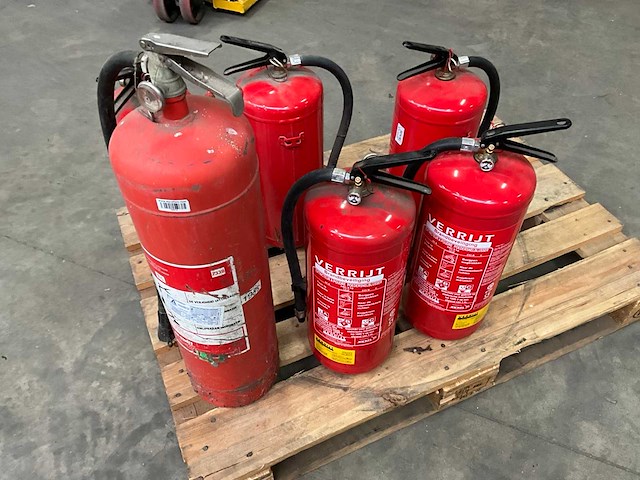 Verrijt poedersnelblusser (6x) - afbeelding 1 van  14