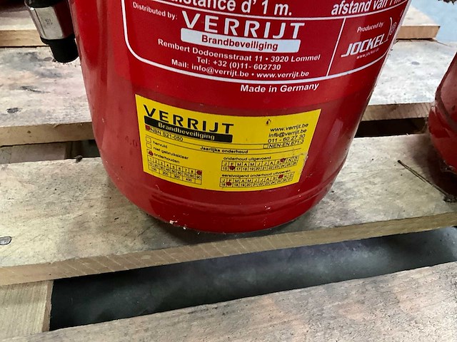 Verrijt poedersnelblusser (6x) - afbeelding 11 van  14