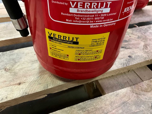 Verrijt poedersnelblusser (6x) - afbeelding 13 van  14