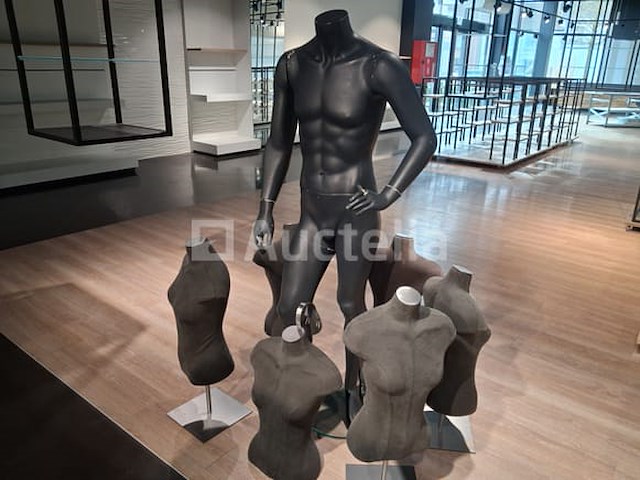 Verschillende etalagepoppen en bustes - afbeelding 3 van  4