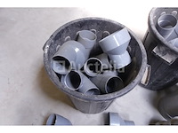Verschillende pvc-fittingen en ellebogensets - afbeelding 3 van  12