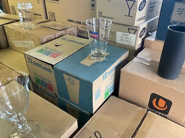 Verschillende sterke dranken glas (925x) - afbeelding 5 van  10