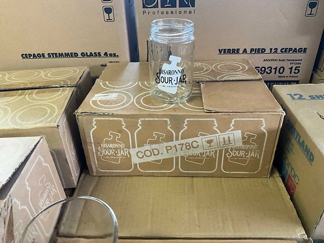 Verschillende sterke dranken glas (925x) - afbeelding 6 van  10