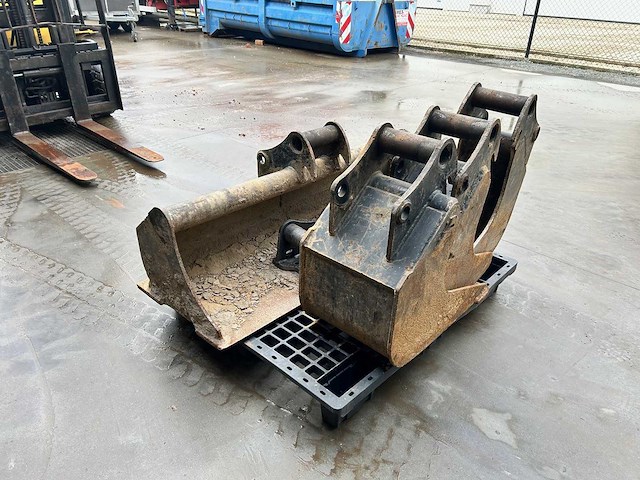 Verschillende vraagbaken en kopplaat met snelwissel - afbeelding 2 van  6