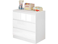 Verschoontafel + ladekast met 3 lades, baby-verschoonkastset - afbeelding 6 van  11