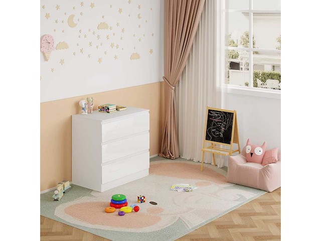 Verschoontafel + ladekast met 3 lades, baby-verschoonkastset - afbeelding 11 van  11