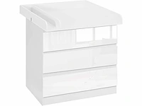 Verschoontafel + ladekast met 3 lades, baby-verschoonkastset - afbeelding 6 van  10