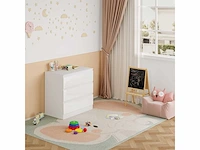 Verschoontafel + ladekast met 3 lades, baby-verschoonkastset - afbeelding 9 van  10