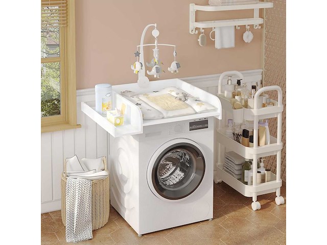 Verschoontafel voor wasmachine of droger - afbeelding 1 van  4