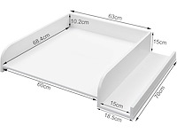Verschoontafel voor wasmachine of droger - afbeelding 3 van  4