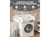 Verschoontafel voor wasmachine of droger - afbeelding 4 van  4
