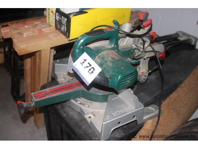 Verstekzaag, bosch, pcm 8s, werking niet gekend - afbeelding 1 van  2