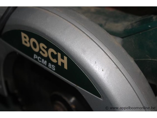 Verstekzaag, bosch, pcm 8s, werking niet gekend - afbeelding 2 van  2