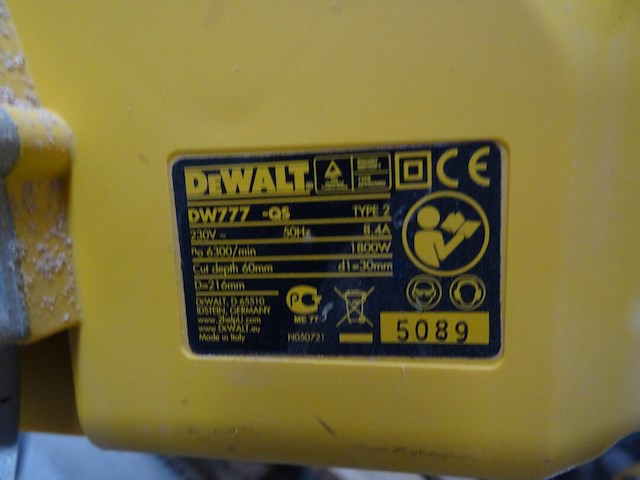 Verstekzaag dewalt - afbeelding 4 van  4