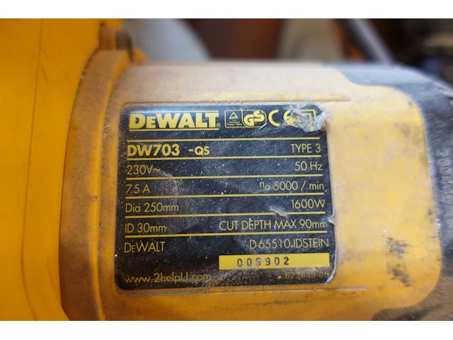Verstekzaag dewalt - afbeelding 4 van  4