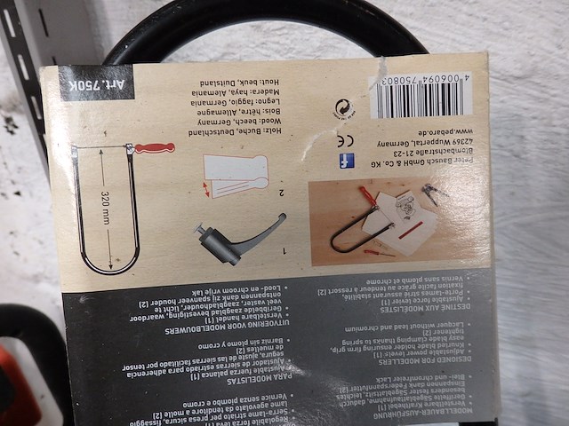 Verstekzaag en figuurzaag - afbeelding 2 van  3