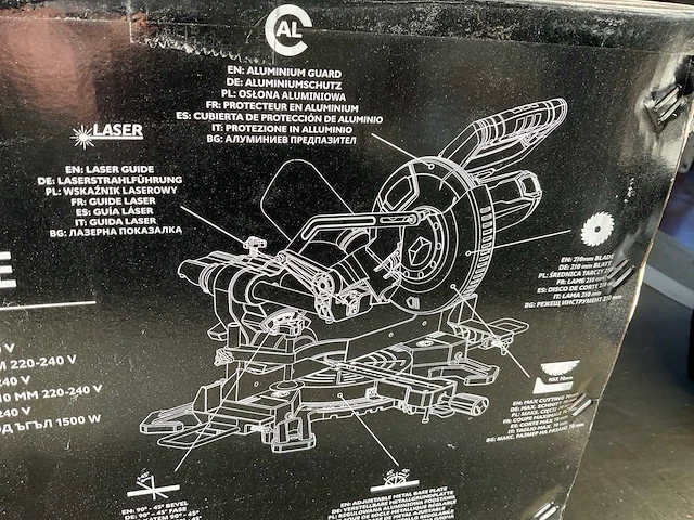 Verstekzaag machine - afbeelding 5 van  7