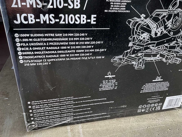 Verstekzaag machine - afbeelding 7 van  7