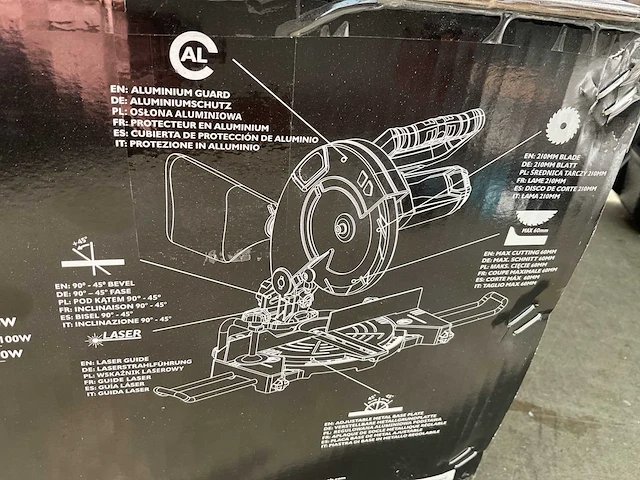Verstekzaag machine - afbeelding 4 van  6