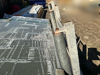 Verstelbaar daktransportframe met rollen voor dakwerken (2x) - afbeelding 6 van  6