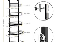 Verstelbare 5-traps voorraadkamerorganizer - afbeelding 2 van  4