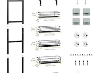 Verstelbare 5-traps voorraadkamerorganizer - afbeelding 4 van  4