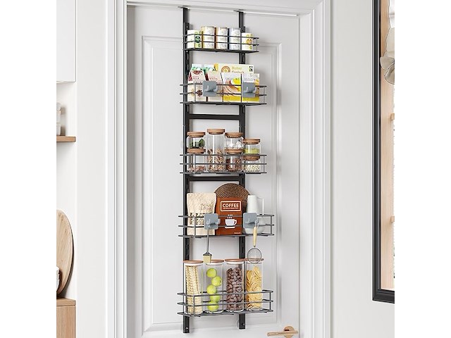Verstelbare 5-traps voorraadkamerorganizer - afbeelding 1 van  4